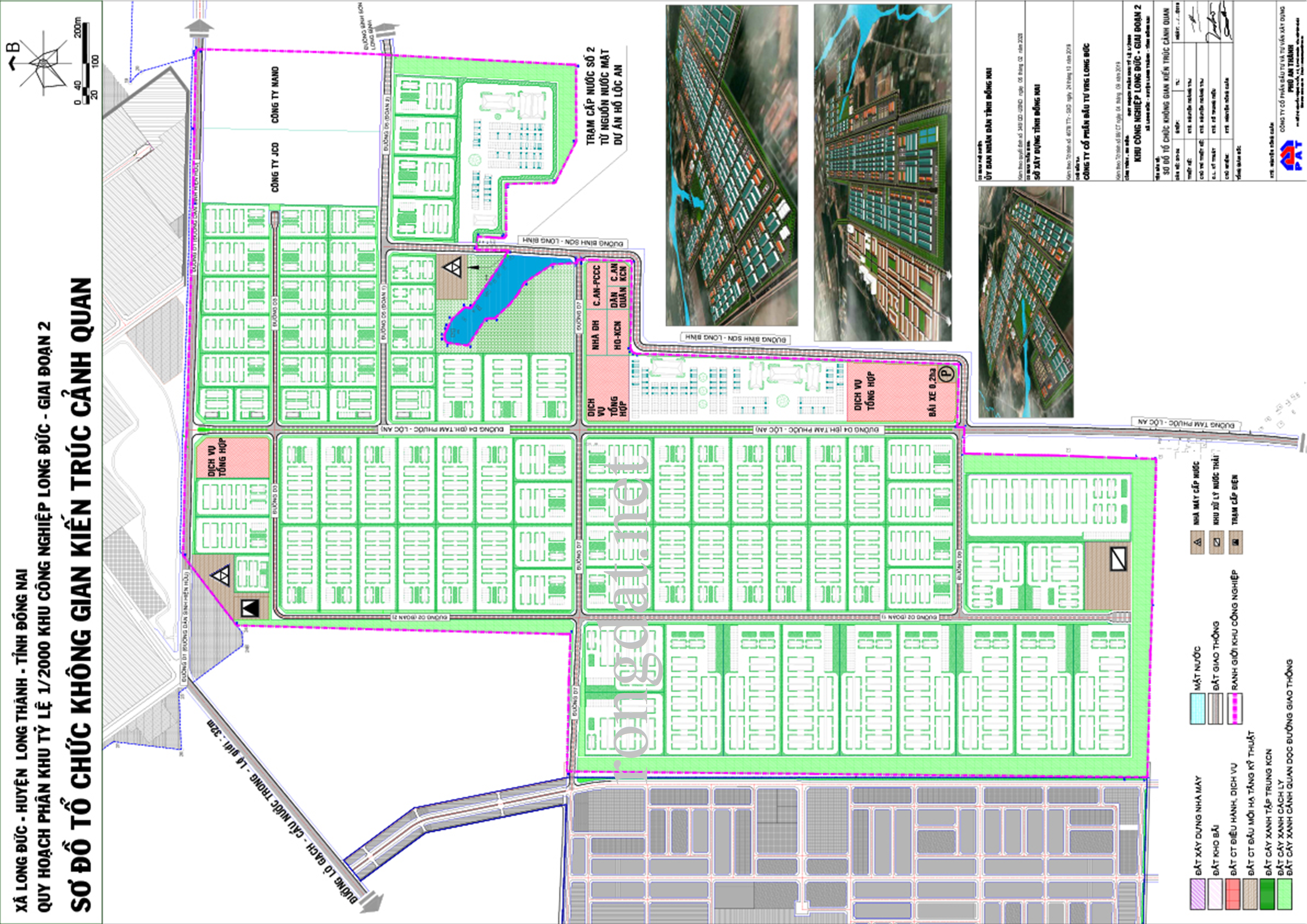 Quy hoạch khu công nghiệp Long Đức (giai đoạn 2) tại xã Long Đức, huyện Long Thành, tỉnh Đồng Nai