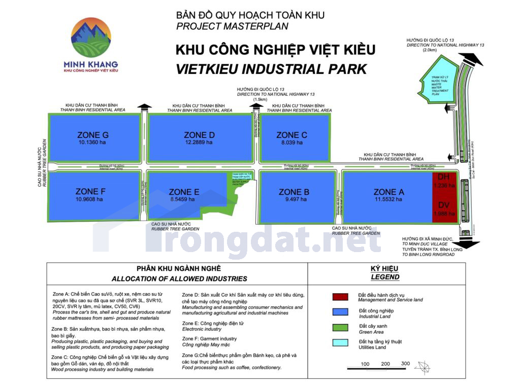 Khu Công Nghiệp Việt Kiều, Bình Phước