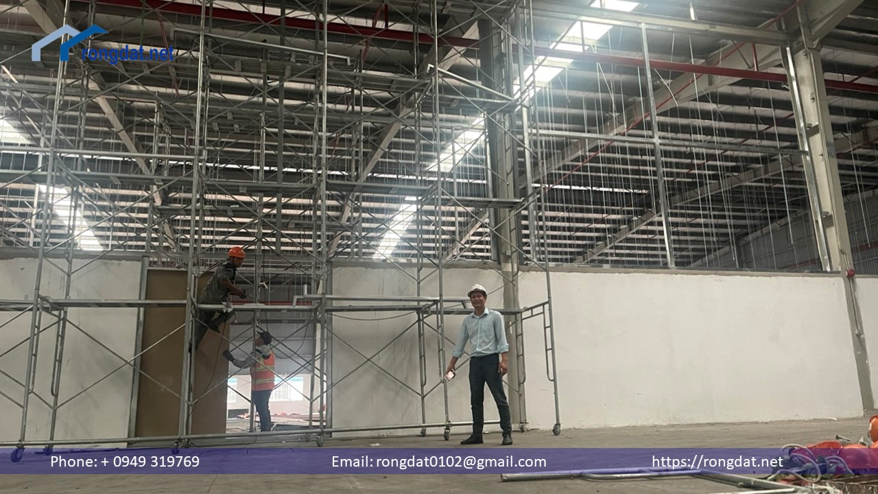 Cho thuê nhà xưởng 2000 m2, 5000m2, 10000m2 trong khu công nghiệp Bàu Bàng, Bình Dương.