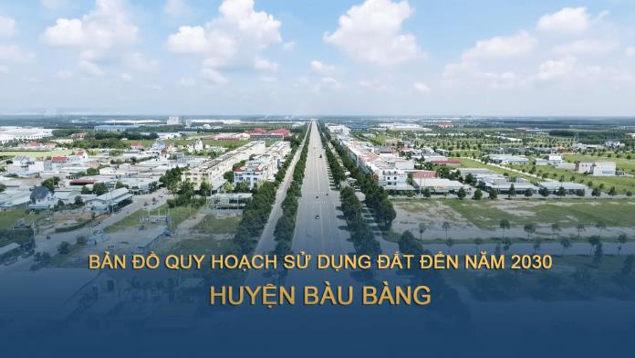 Bản đồ quy hoạch sử dụng đất tại huyện Bàu Bàng đến năm 2030