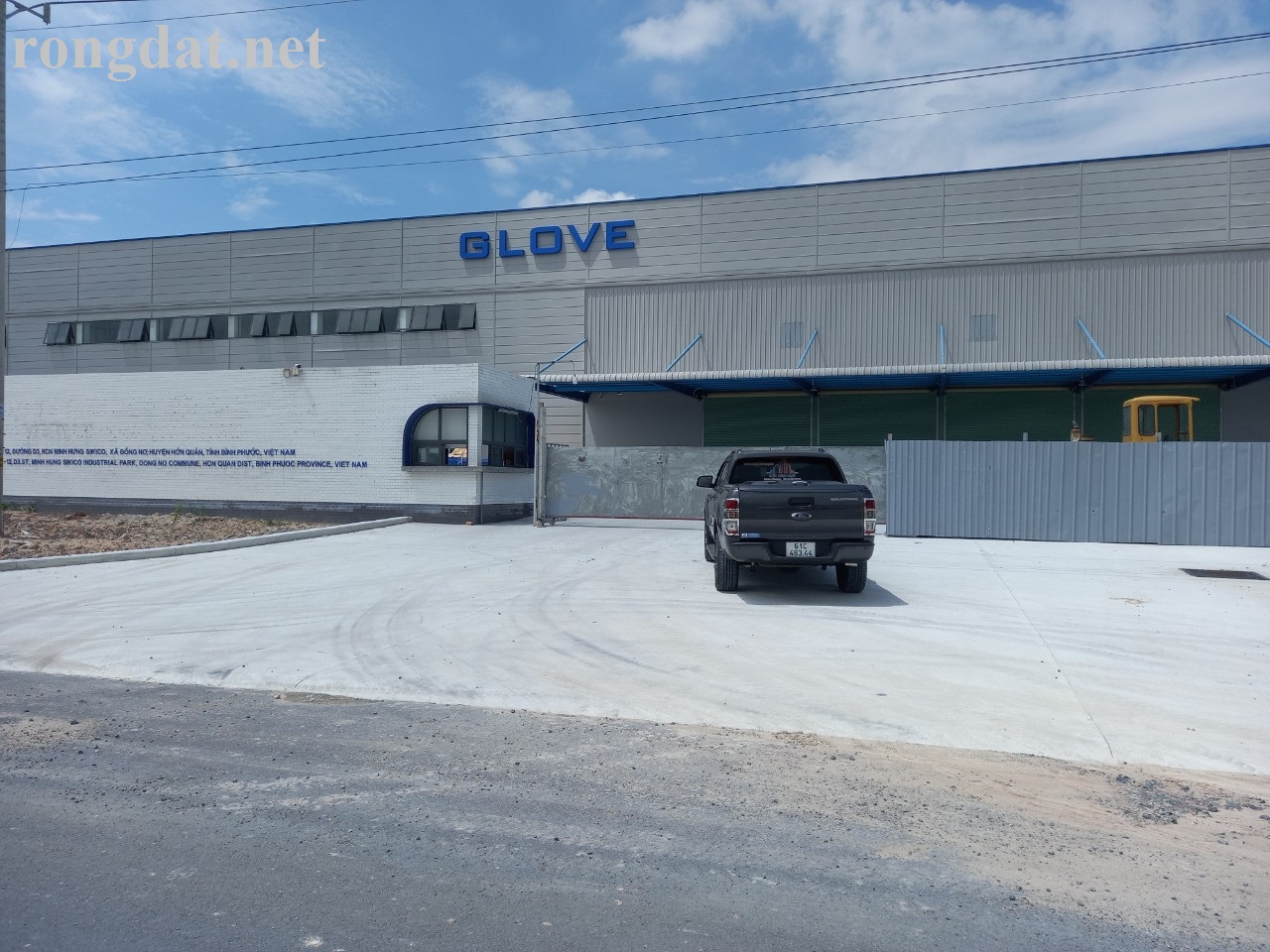 Bán nhà máy Glove sản xuất gang tay cao su trong khu công nghiệp Minh Hưng Sikico, Bình Phước