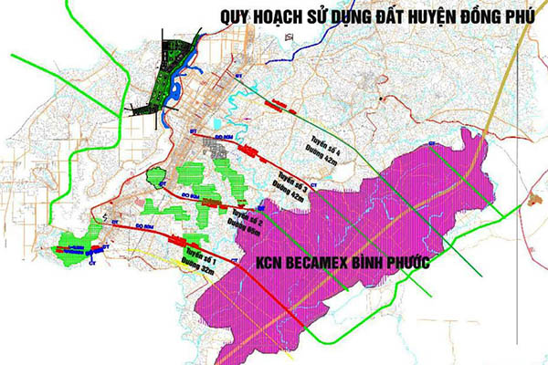 Bình Phước dừng quy hoạch Khu công nghiệp Becamex Đồng Phú hơn 6.000ha