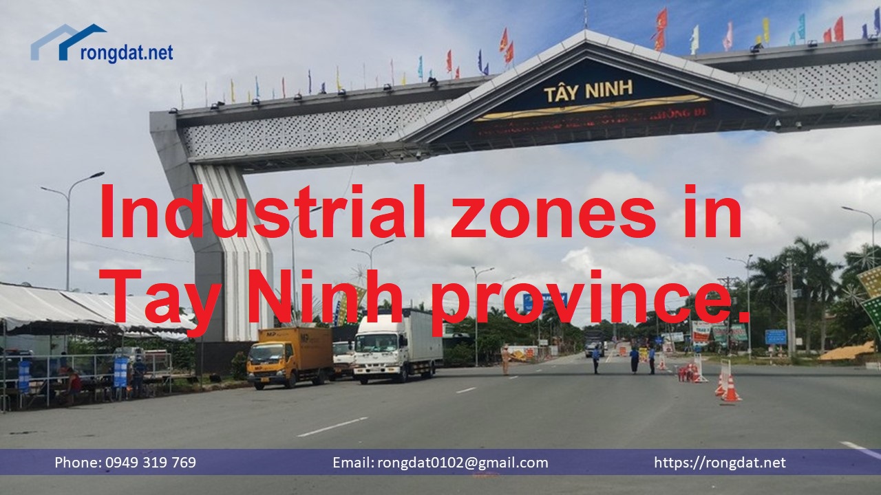 Danh sách các khu công nghiệp, cụm công nghiệp tỉnh Tây Ninh.