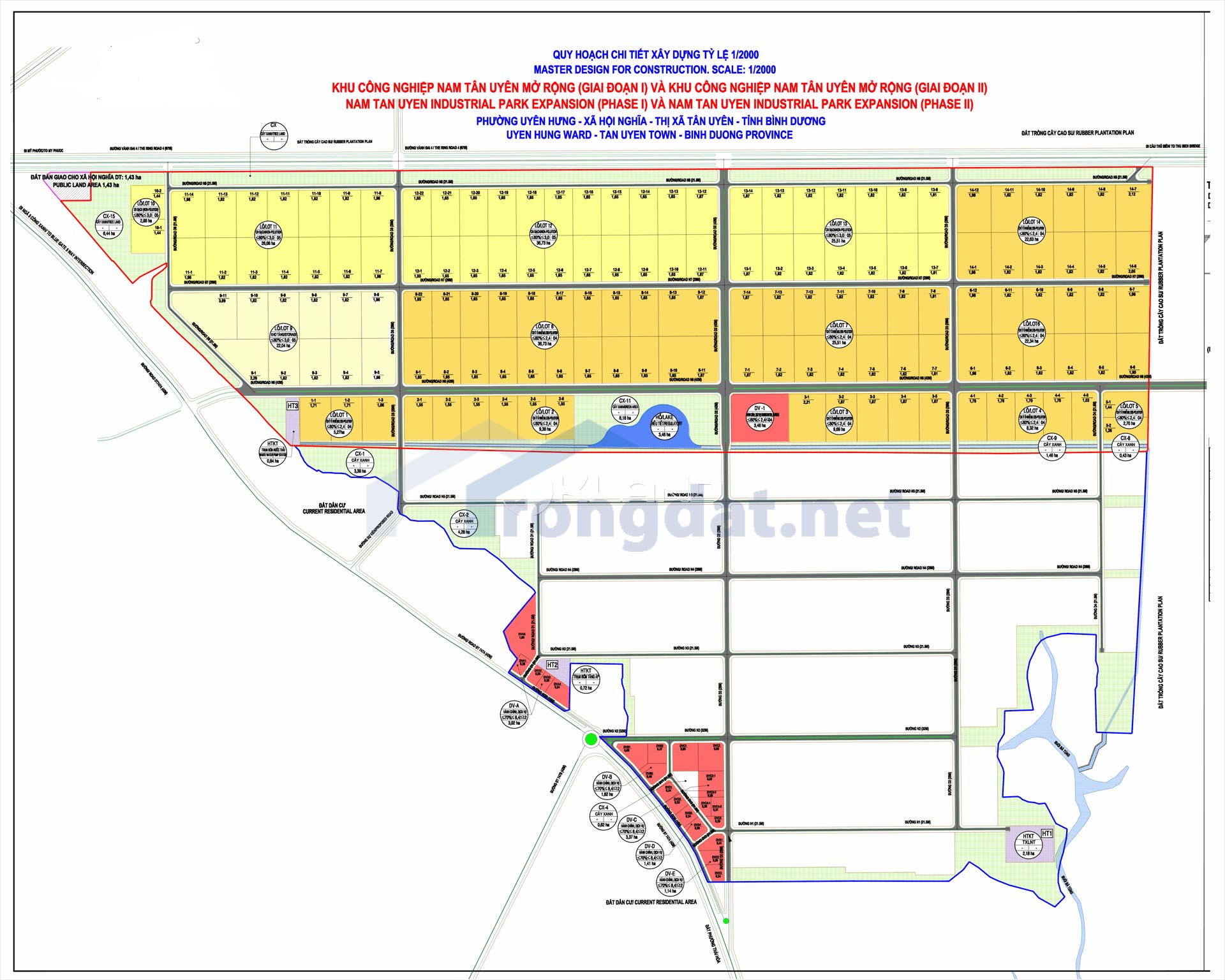 industrial park khu cong nghiep nam tan uyen mo rong binh duong