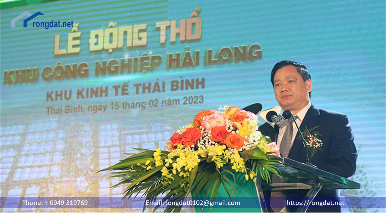 Khu cong nghiep Hai Long Thai Binh rongdarnet