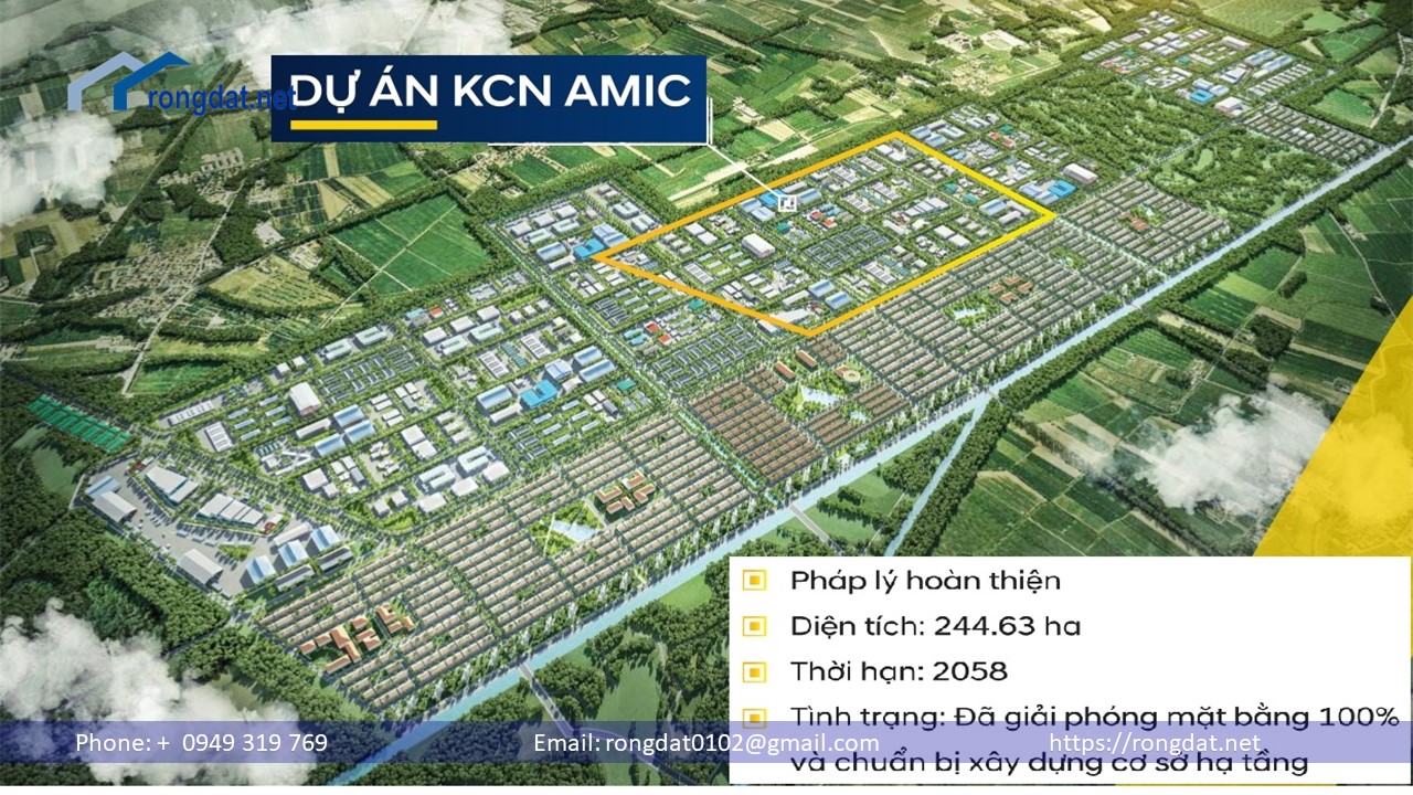 Khu Công nghiệp Đức Hòa 3 – Amic, Long An