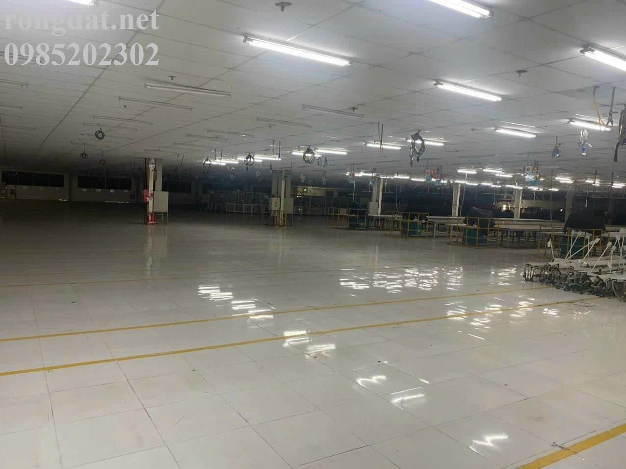 Cho thuê nhà xưởng 10000m2 ngành may mặc trong khu công nghiệp Đồng nai