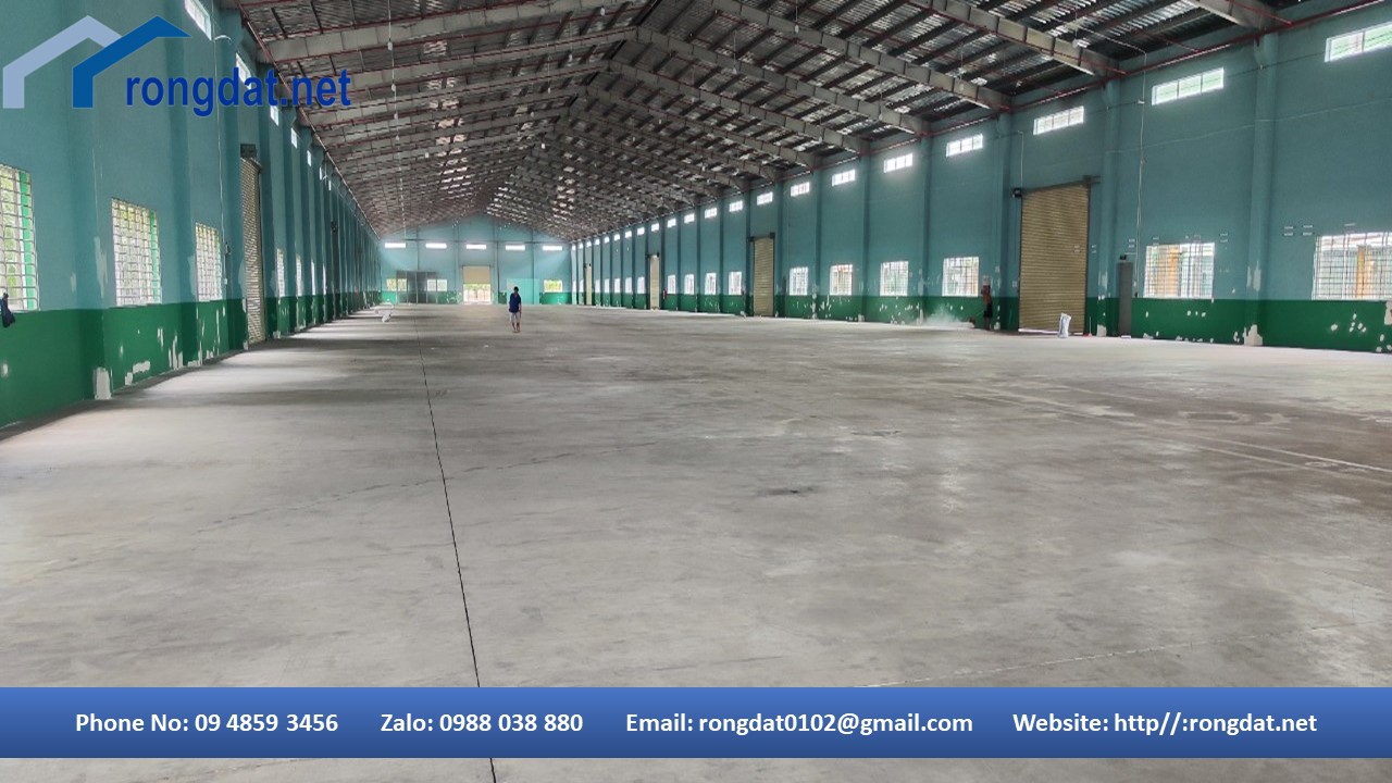 Cho thuê 5,500m2 nhà xưởng, giấy tờ đầy đủ tại cụm công nghiệp Thuận An, Bình Dương