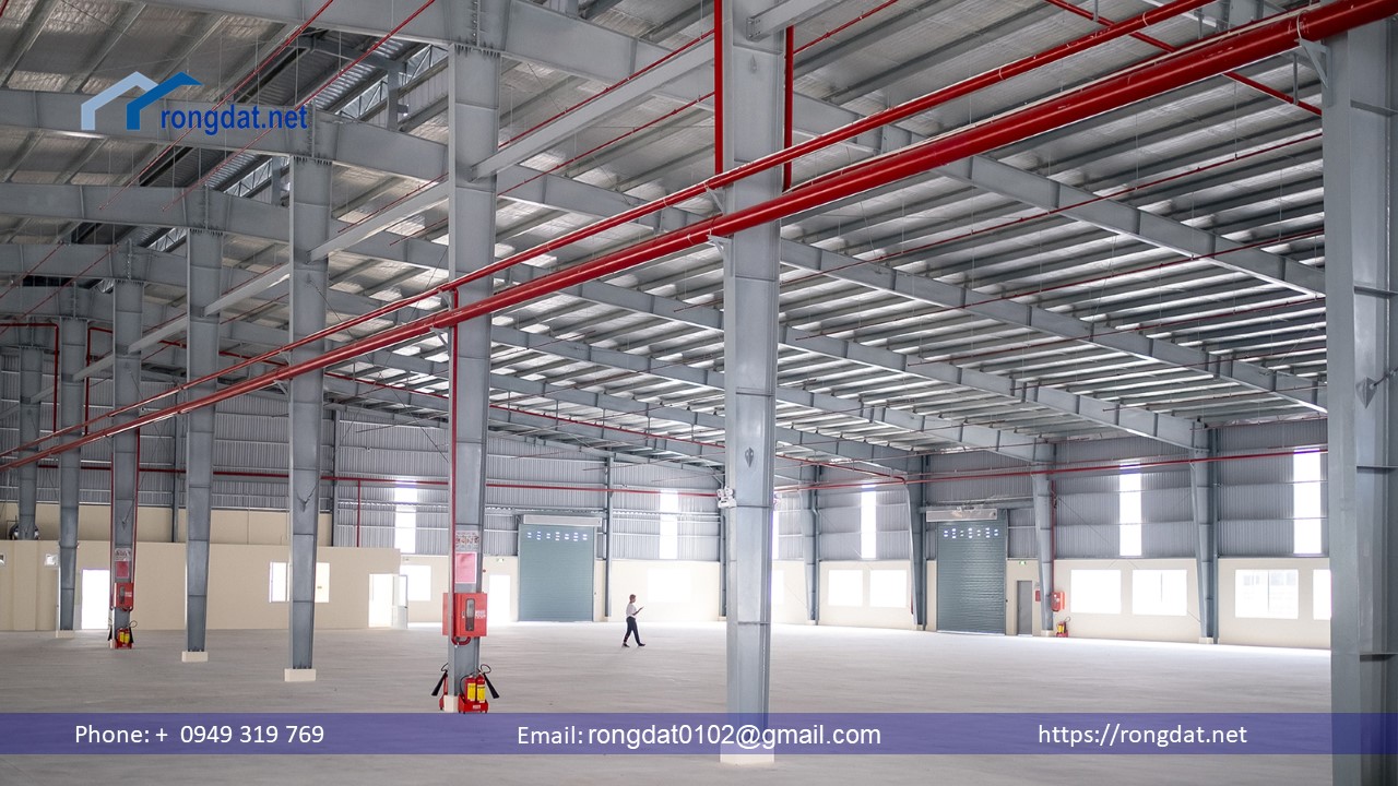 Cho thuê 5000 m2 nhà xưởng tại Khu Công Nghiệp Bàu Bàng, Bình Dương