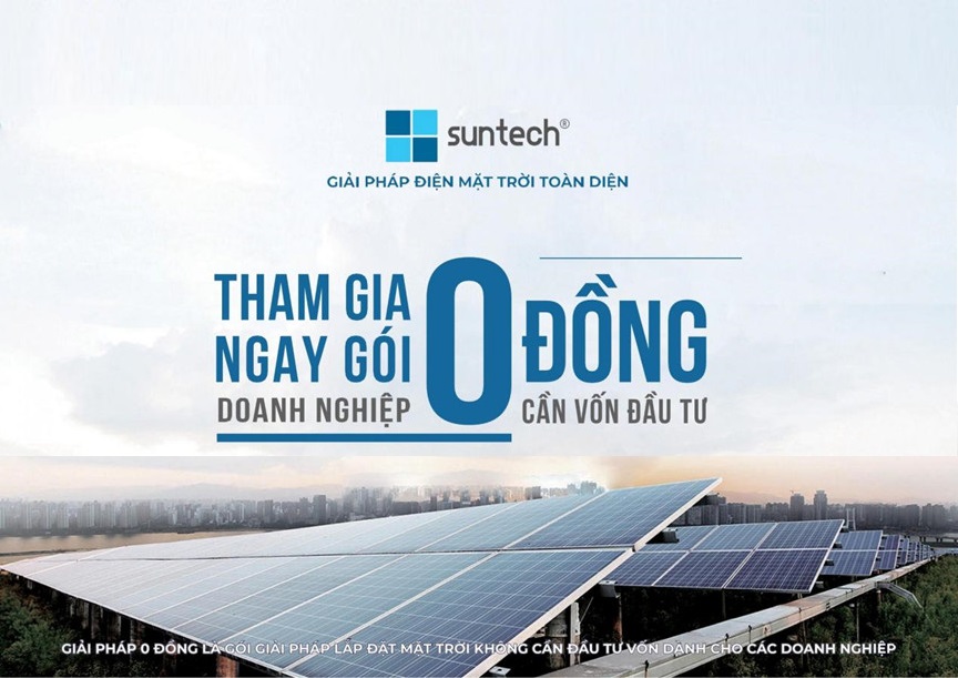 Suntech – Giải pháp năng lượng mặt trời tối ưu cho doanh nghiệp