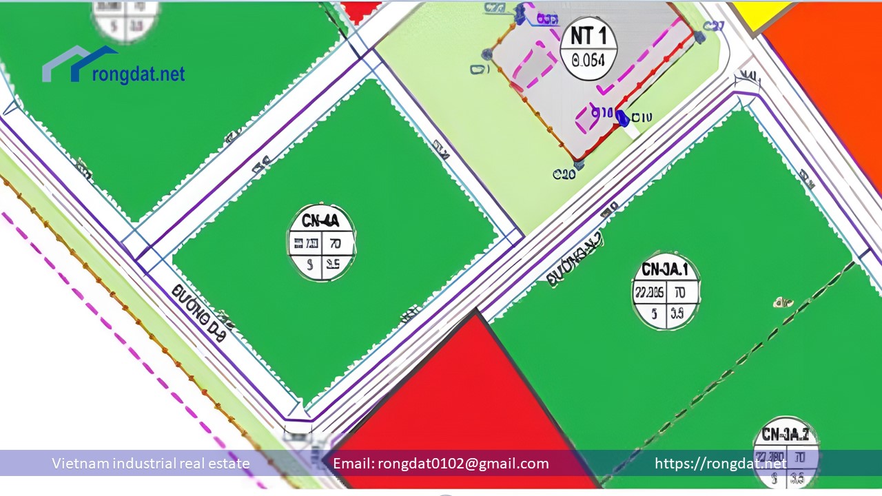 Bán 2.2 ha đất trong khu Công Nghiệp Bảo Minh, Nam Định