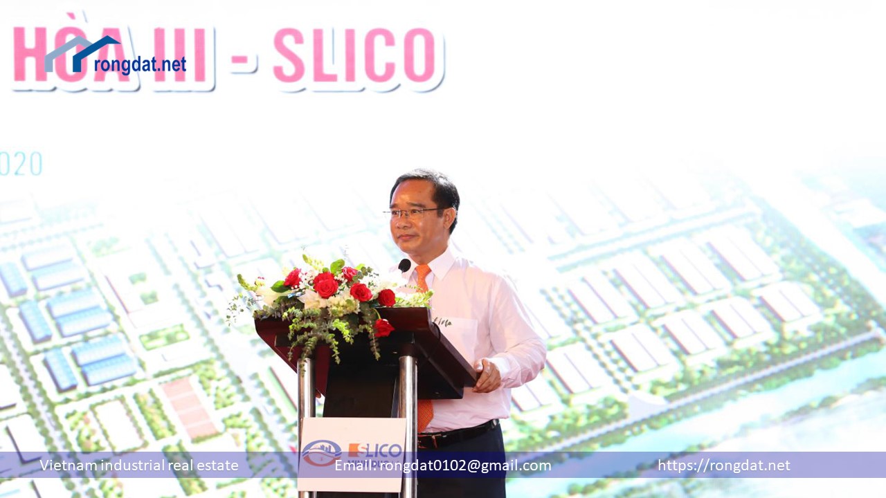 Bán 9.488 ha đất trong khu công nghiệp Đức Hòa III – Slico, Long An.