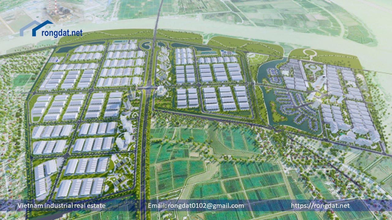 Cho thuê 5000 m2 nhà xưởng trong khu công nghiệp Hải Long, tỉnh Thái Bình.
