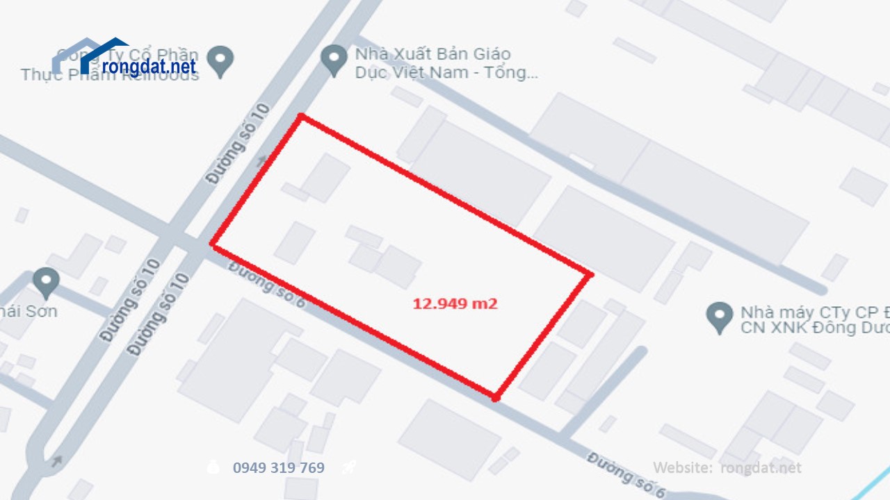 Ban Lo Dat 12.949m² tai Khu Cong Nghiep Tra Noc II Can Tho v2