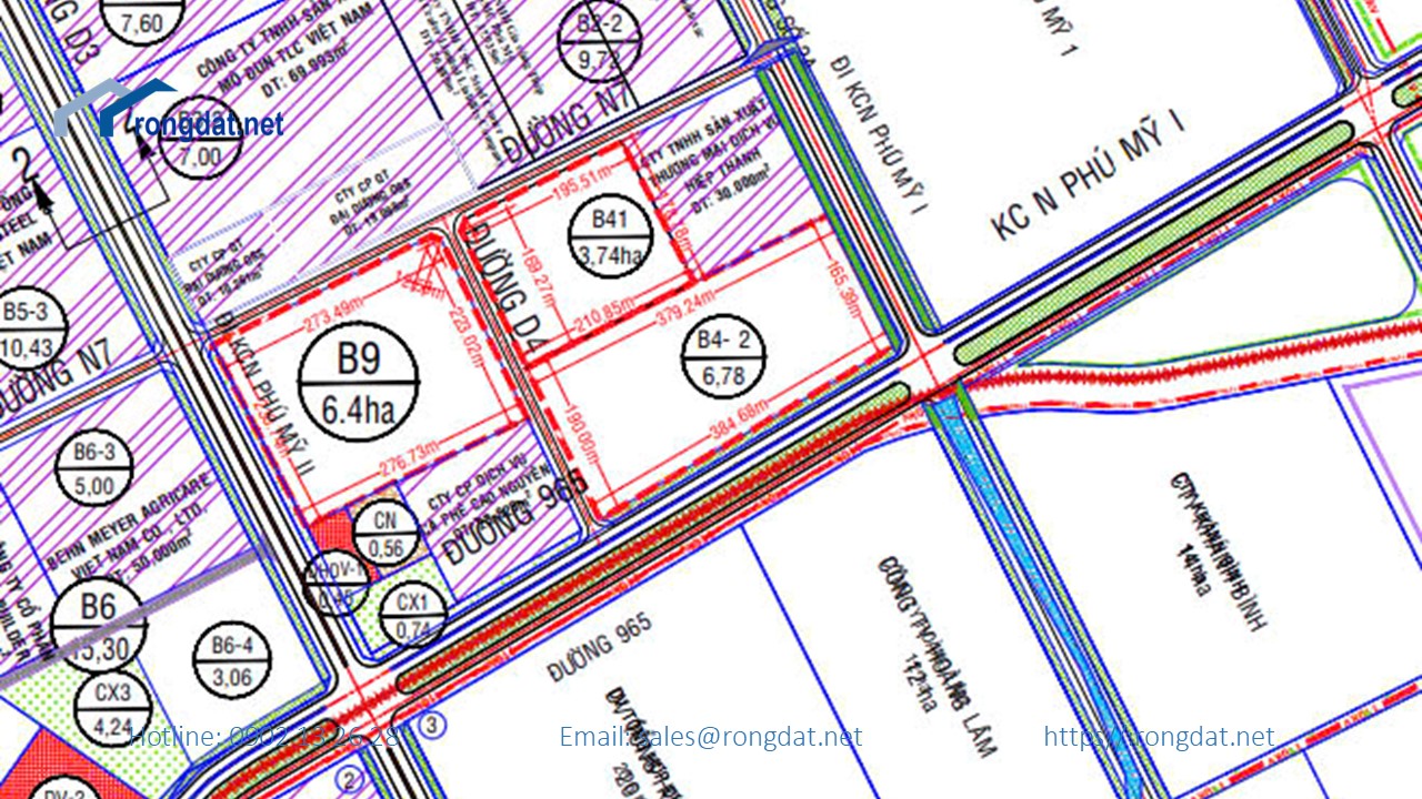 Bán 6.4 ha Đất Tại Khu Công Nghiệp Phú Mỹ 2,  Tỉnh Bà Rịa – Vũng Tàu