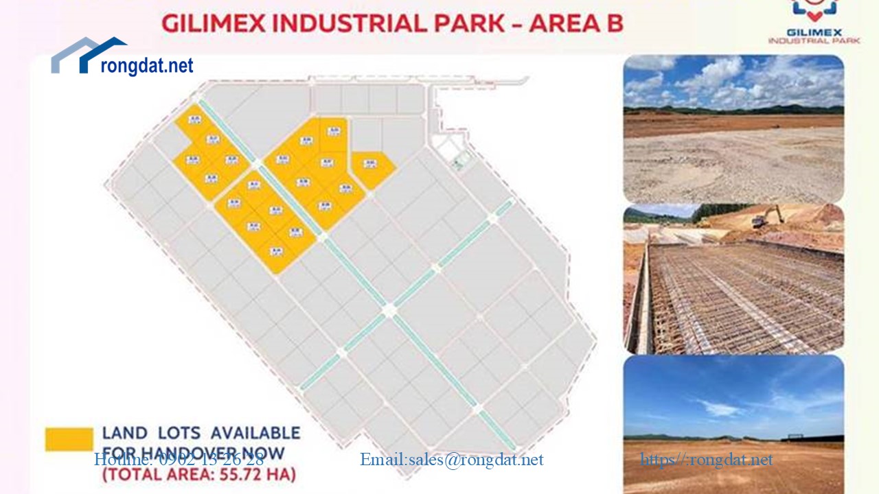 Bán 55.72 Ha Đất Tại Khu Công Nghiệp Gilimex, Thừa Thiên Huế