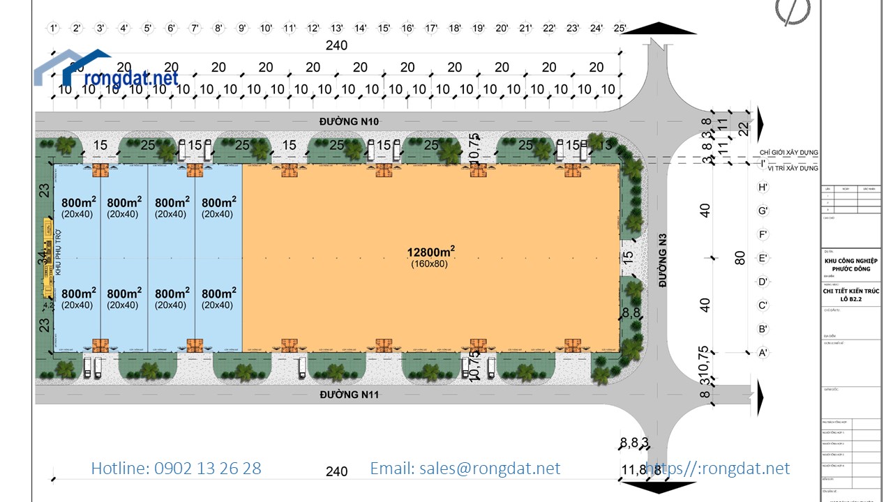 Cho thuê  nhà xưởng 11.200 m2 Tại KCN Cầu Cảng Phước Đông, Tỉnh Long An.