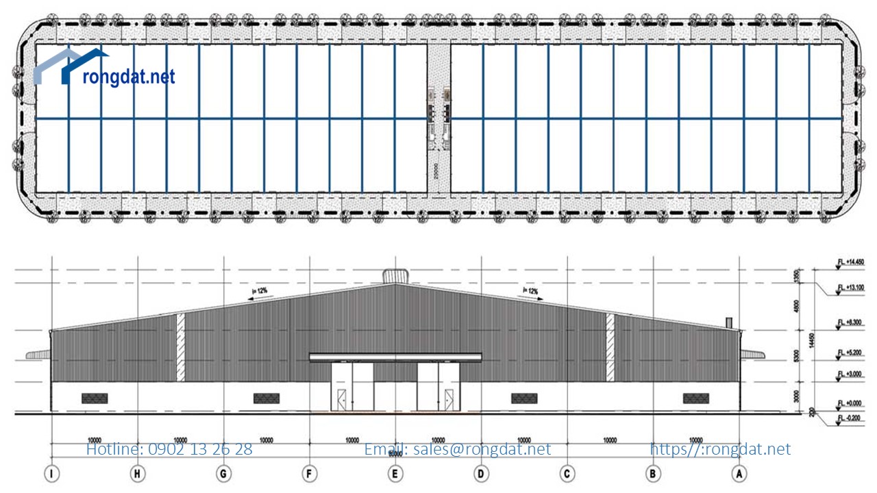 Cho Thue 15.200 m² Nha Xuong Tai KCN Cau Cang Phuoc Dong Tinh Long An 831