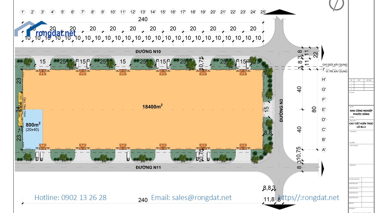 Cho Thuê Nhà Xưởng 18.400 m² Tại Khu Công Nghiệp Cầu Cảng Phước Đông, Long An