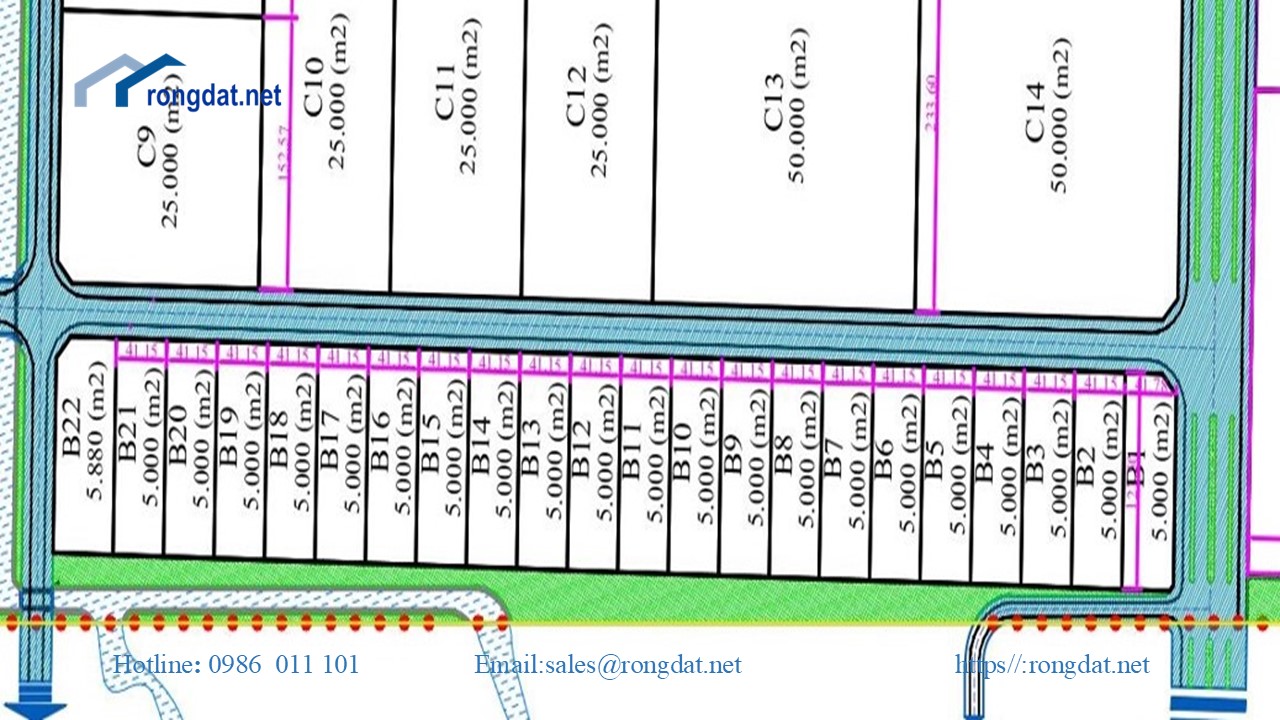 Bán 5.000m2 đất tại Khu Công Nghiệp Phú Vinh, tỉnh Hà Tĩnh