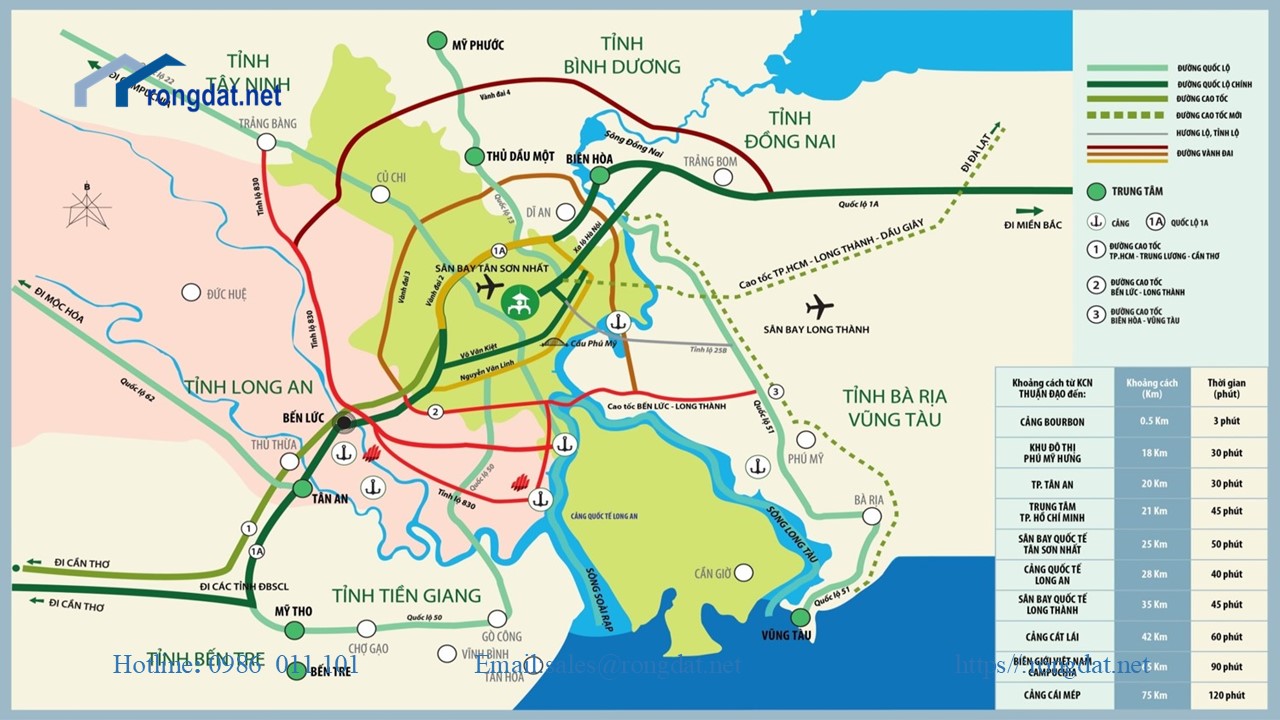 Long An – Trung Tâm Công Nghiệp Mới tại Cửa Ngõ Phía Tây TP.HCM