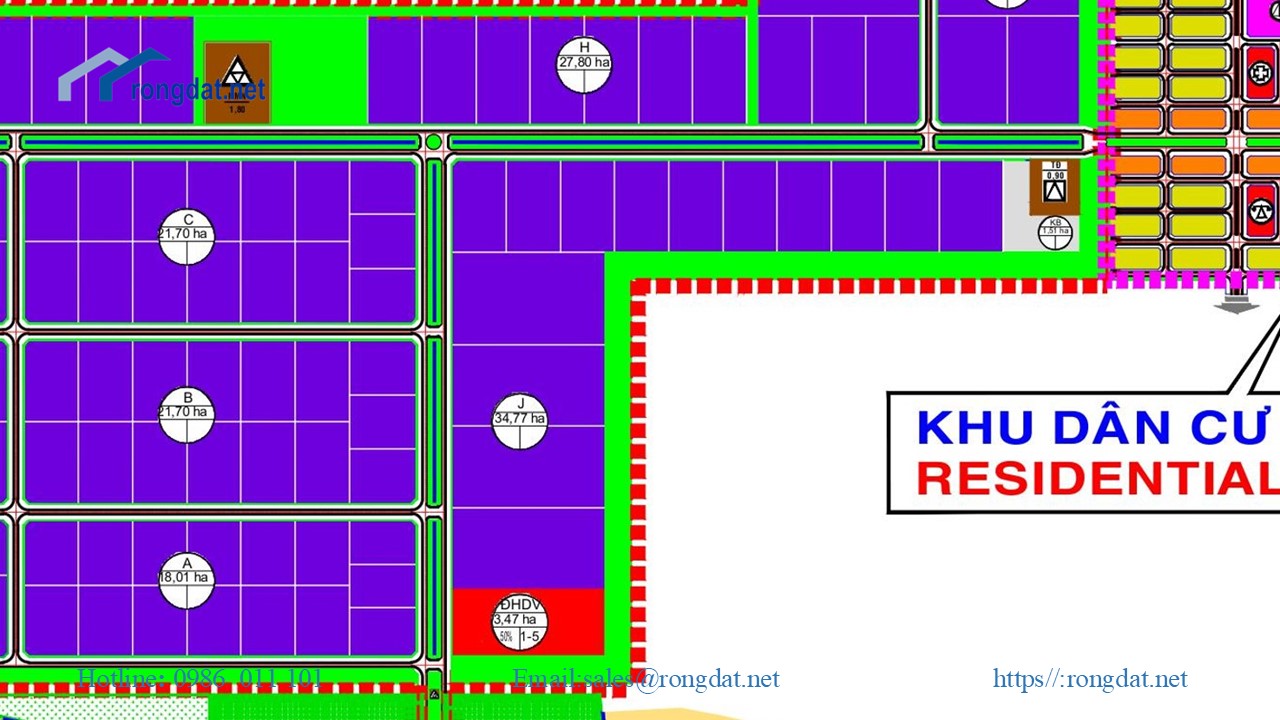 Bán 27.80 ha đất tại Khu Công Nghiệp Tân Đức, tỉnh Bình Thuận