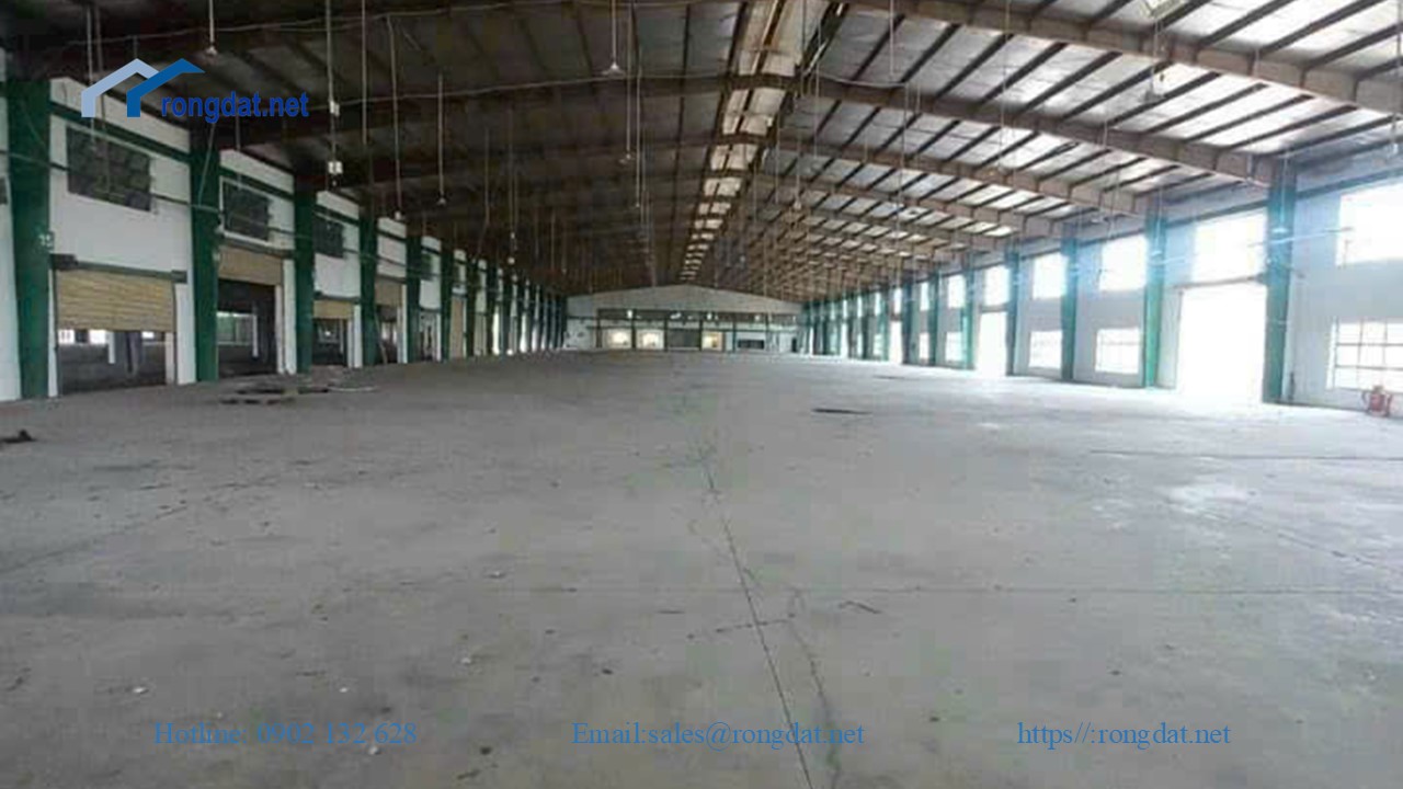 Bán 38.000 m2 Nhà Xưởng Mặt Tiền Sông Vàm Cỏ Tây, TP Tân An, Long An