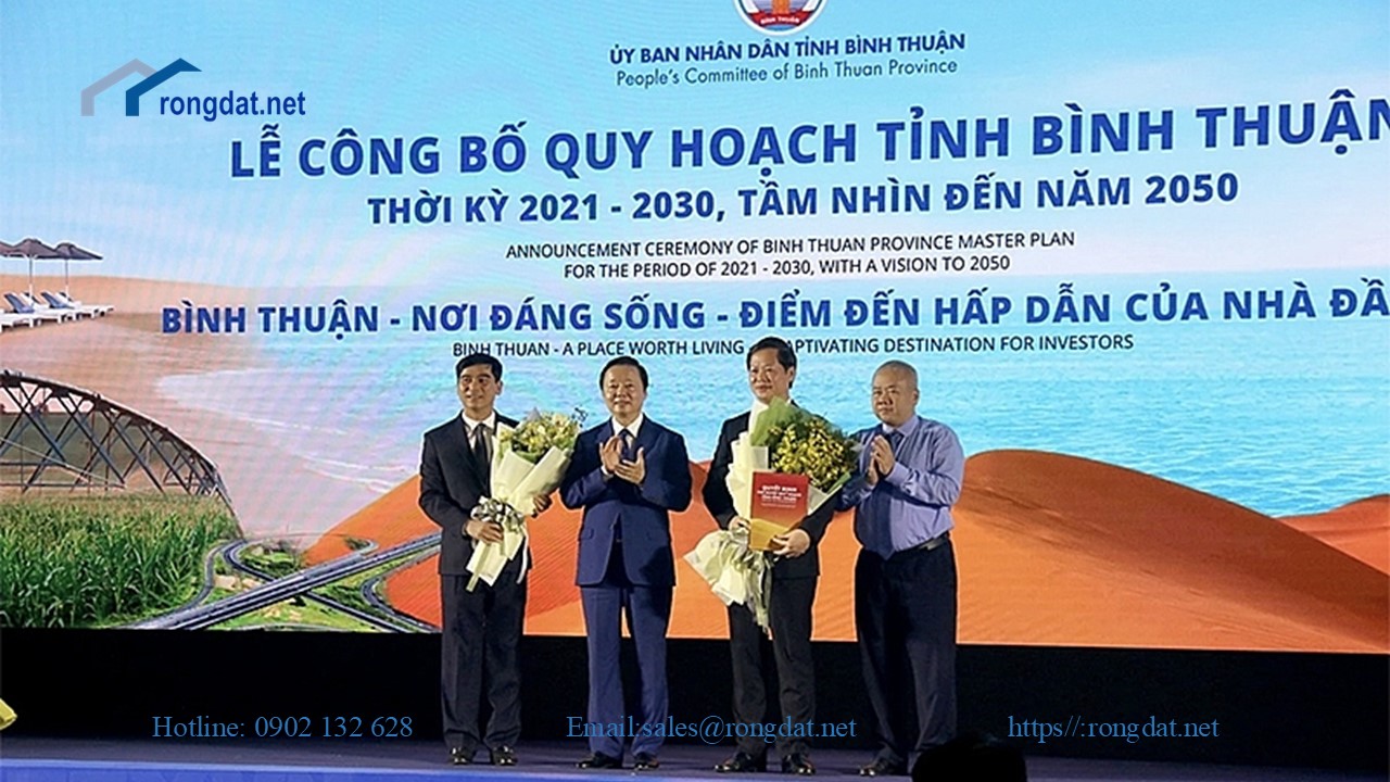 Quy hoạch tỉnh Bình Thuận thời kỳ 2021 – 2030, tầm nhìn đến năm 2050