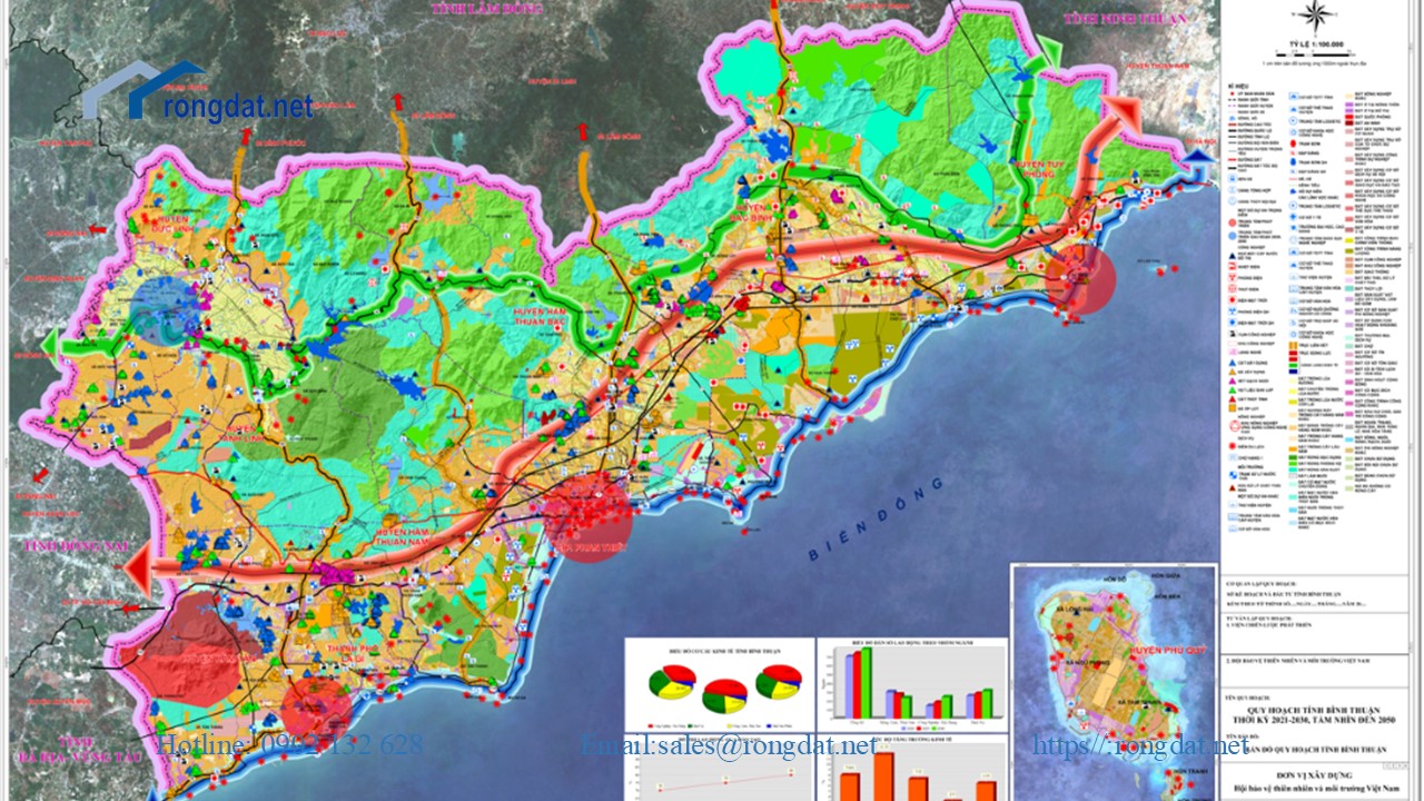Quy hoạch tỉnh Bình Thuận thời kỳ 2021 - 2030, tầm nhìn đến năm 2050