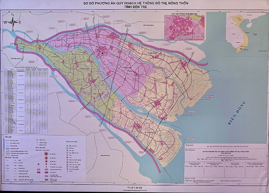 Kế hoạch thực hiện Quy hoạch tỉnh Bến Tre thời kỳ 2021 – 2030, tầm nhìn 2050