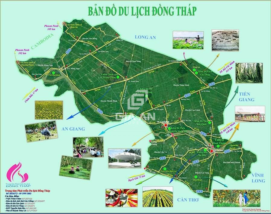 Tổng Quan Kế Hoạch Quy Hoạch Đồng Tháp 2021 - 2030, Tầm Nhìn 2050