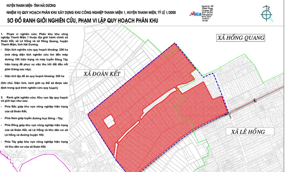 Hải Dương Quy Hoạch Khu Công Nghiệp Thanh Miện 1