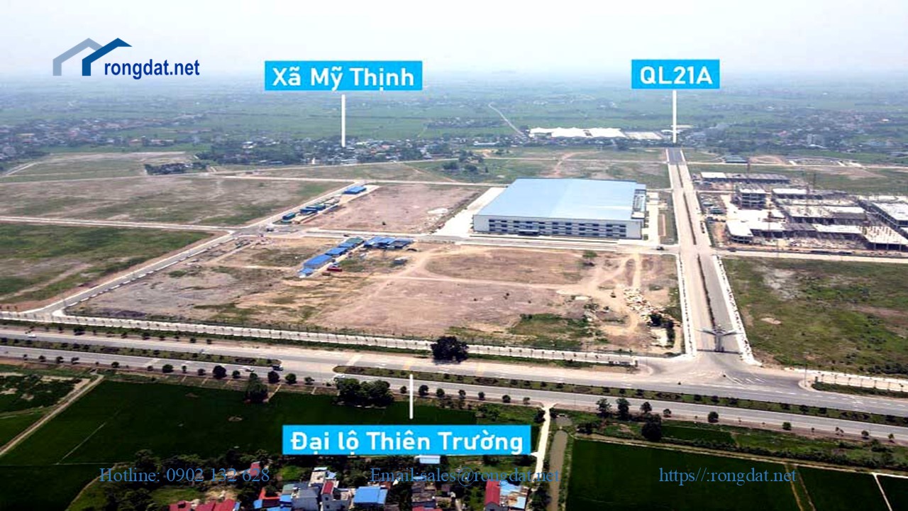 BÁN GẤP LÔ ĐẤT 5.445M² TẠI KCN MỸ THUẬN, TỈNH NAM ĐỊNH